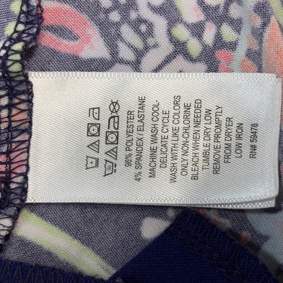 Artisan NY Midi Dress Pockets L Tank Floral - Picture 5 of 7